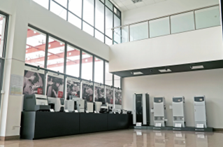 岛津生产的分析测量仪器示意图片